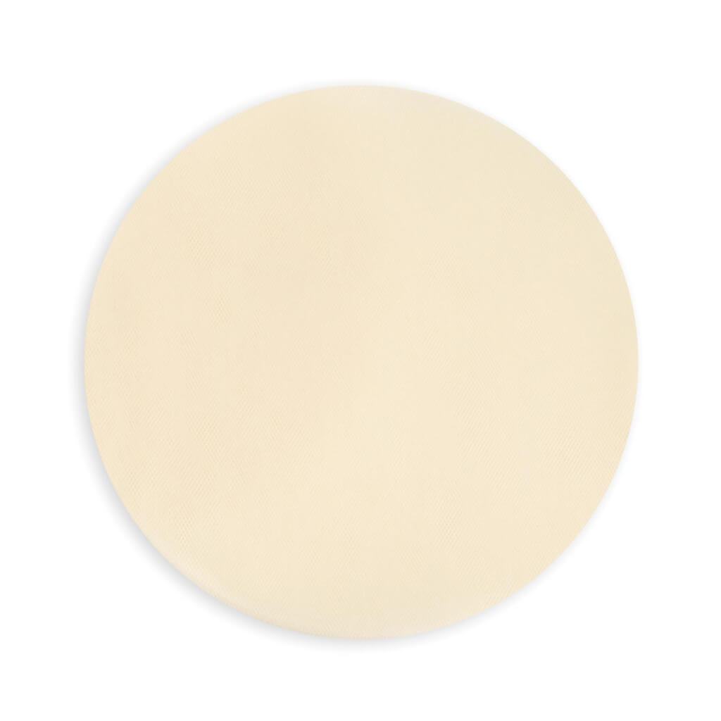 TULLE CIRCLE 10IN 100PC IVORY 