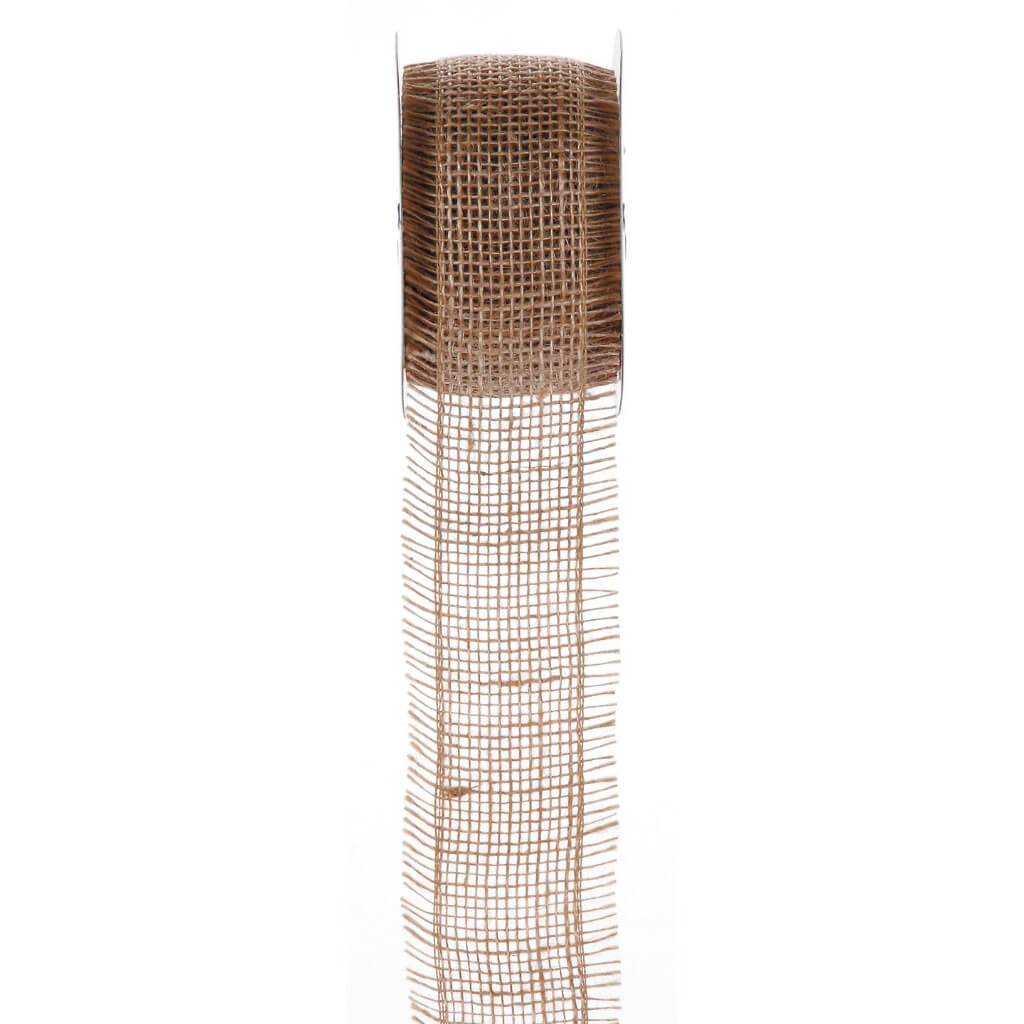 FRABURLAP RIBBON NATURAL 2.5X10YD 
