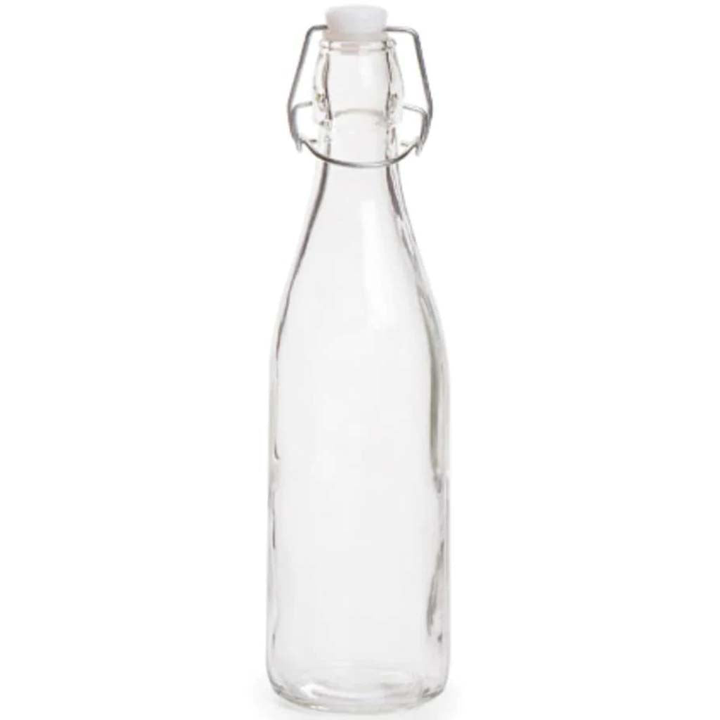 Glass Decanter with Lid Clear 