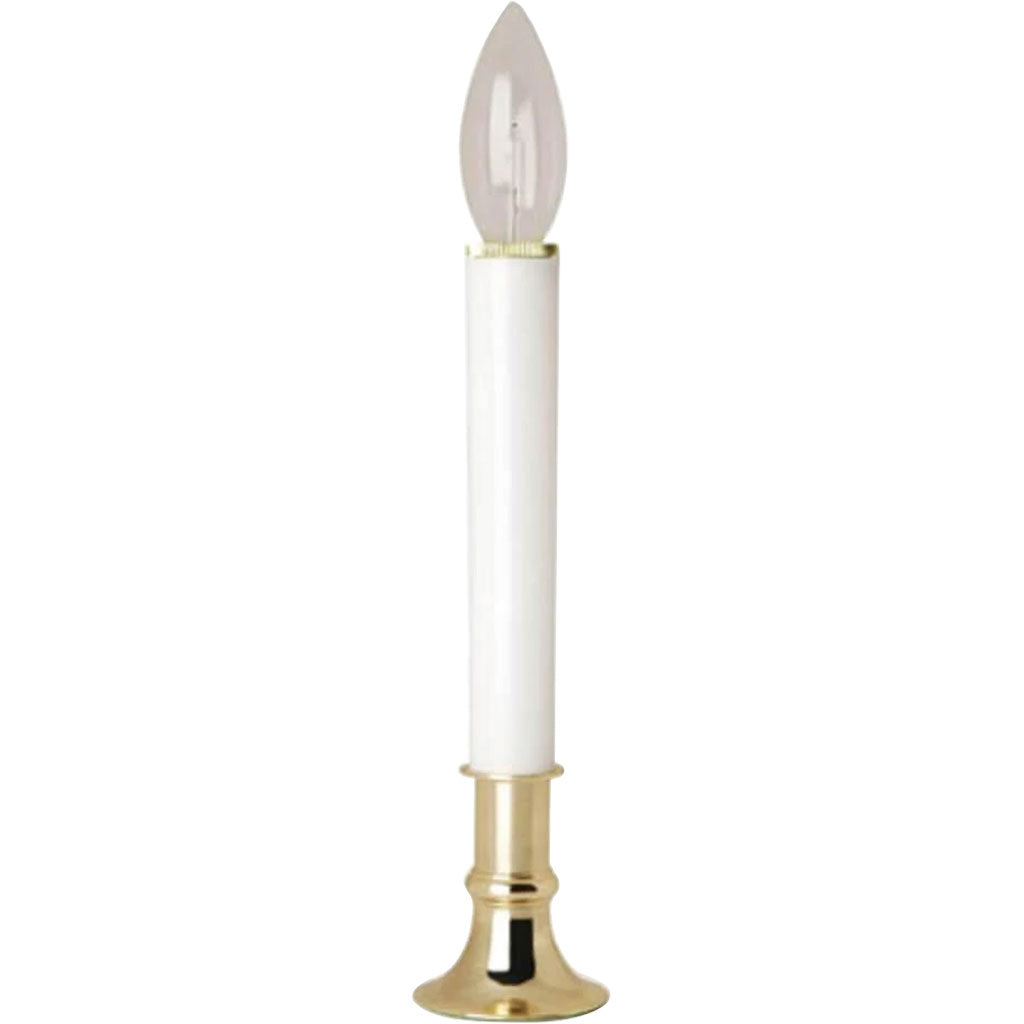 Candle Lamp Brass Base 7 inches 