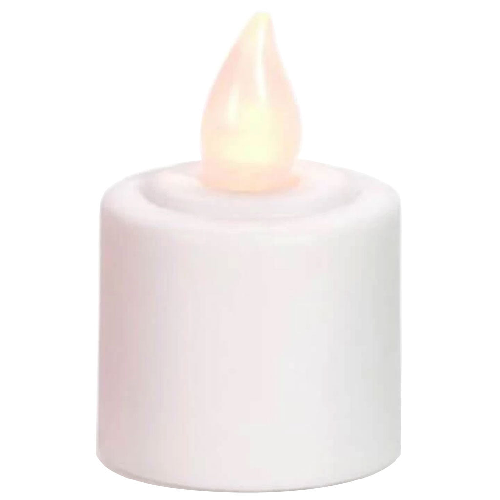 LED Votive Candles White Flicker 