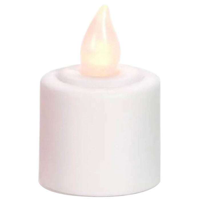 LED Votive Candles White Flicker 