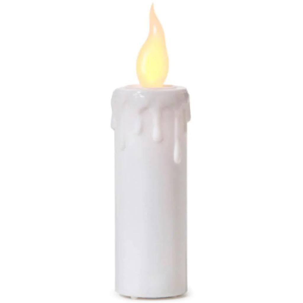 LED Taper Candle with Silicone Bulb 4 x 0.75 inches 