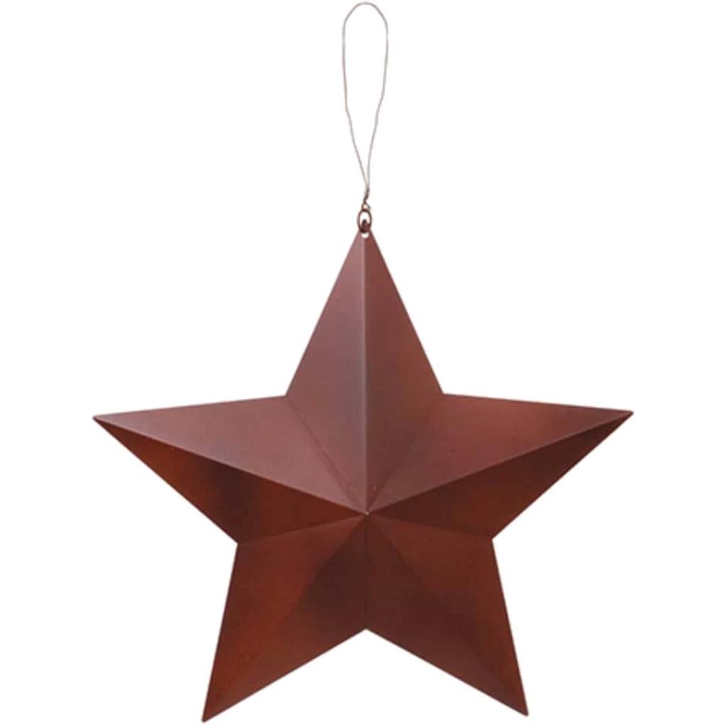 3D Star Metal Rustic 15 Inches 