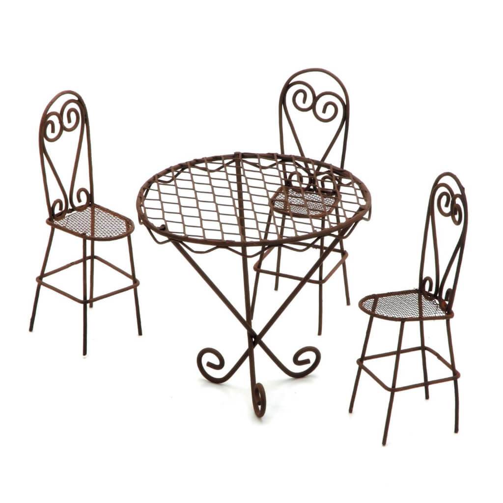 MINI WIRE GARD TABLE CHAIR 3PC 