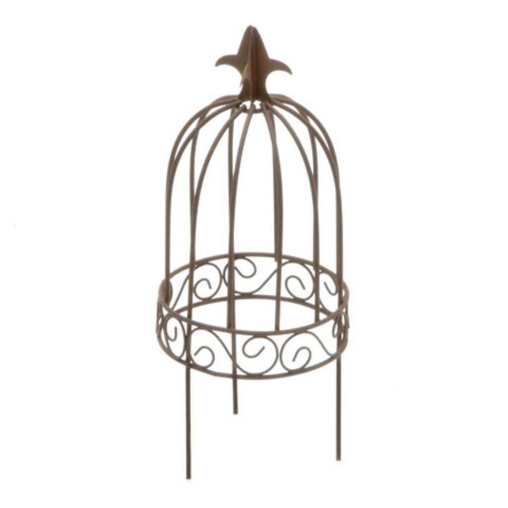 MINI BIRD CAGE WITH PICK 