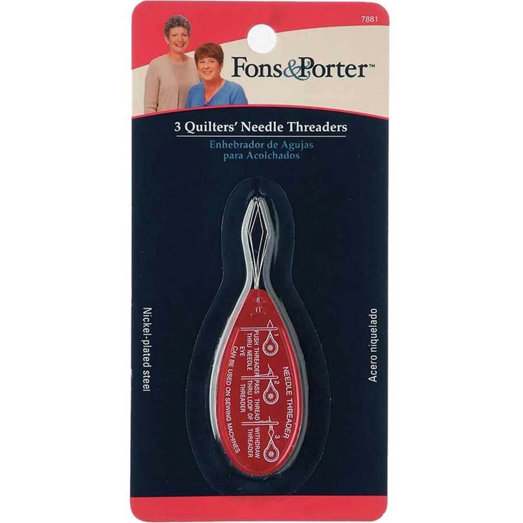 Needle Threader Quilters 3Ct