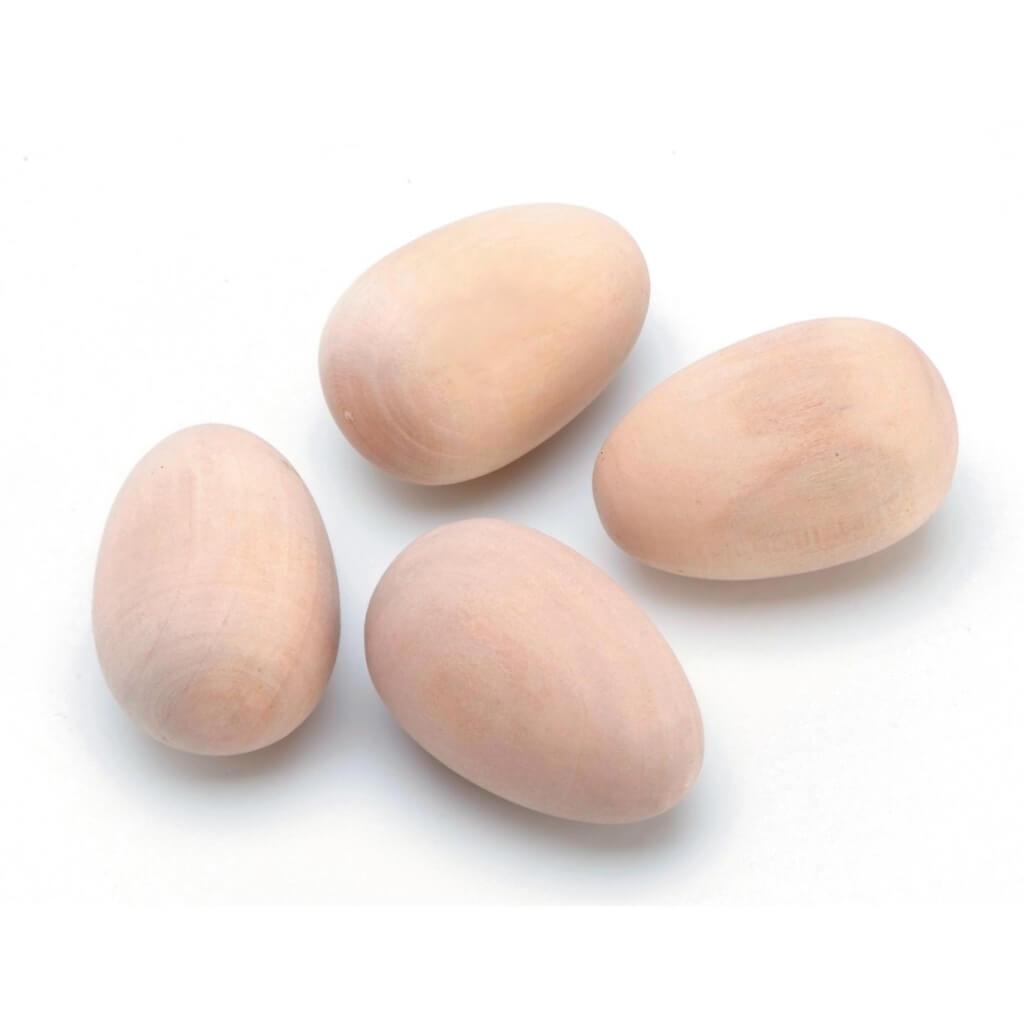 WOOD EGG 12PCS BIG VALUE 1-1/2IN 