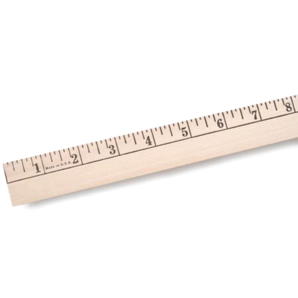 Wood Yardstick 