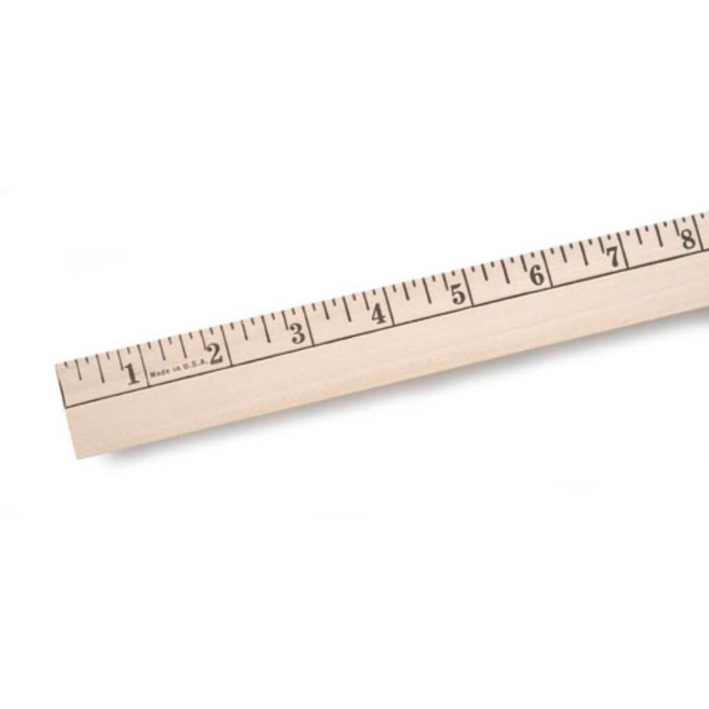 Wood Yardstick