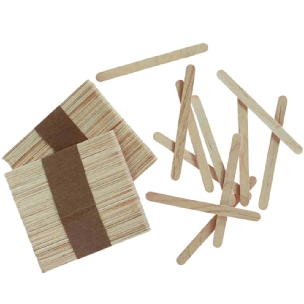 Wood Craft Sticks 4-1/2 inches 150 pieces 