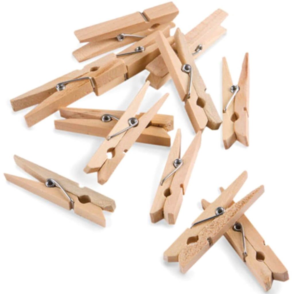 Small Spring Clothespins 