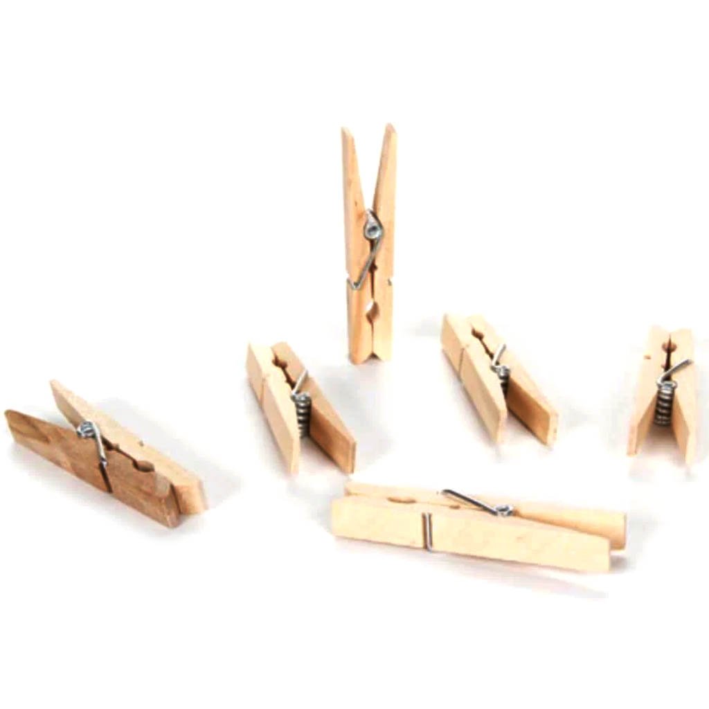 Medium Spring Clothespins 