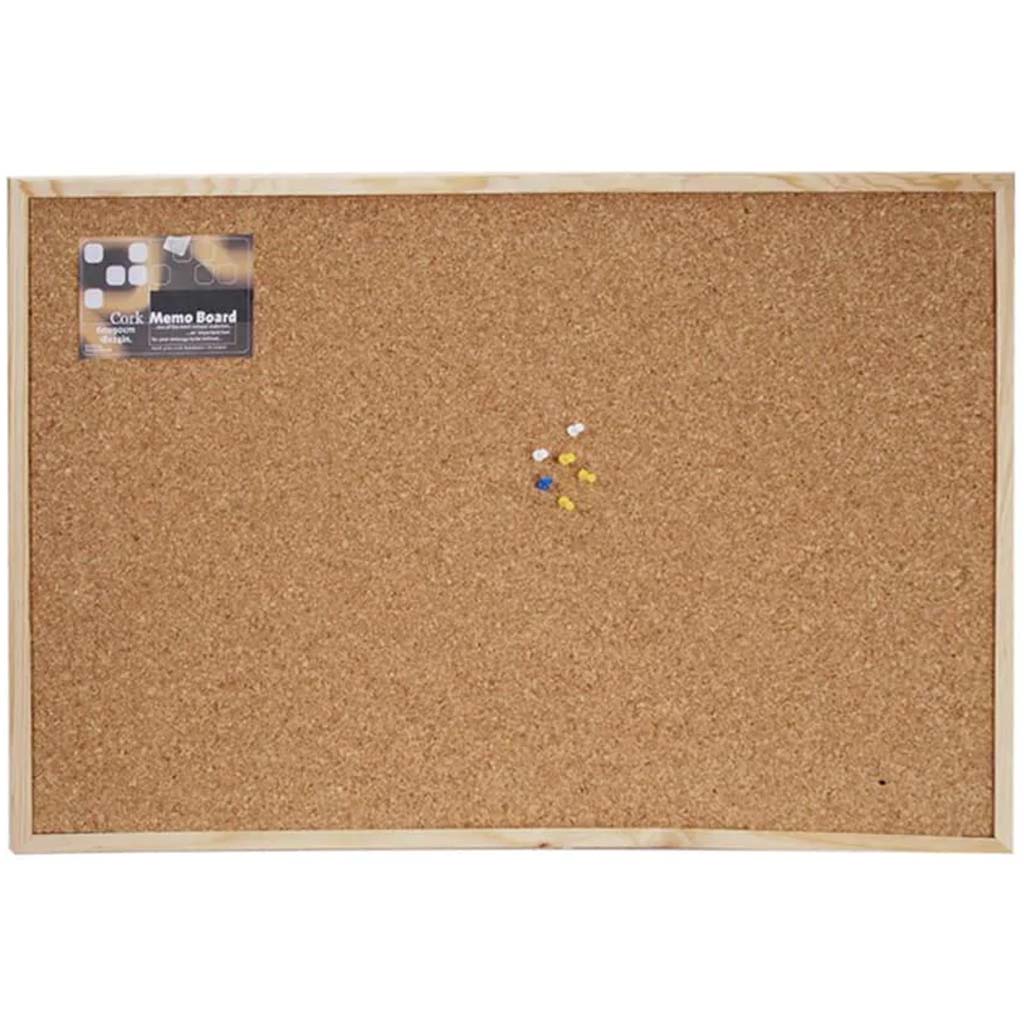 CORK MEMO BOARD 24X35IN 