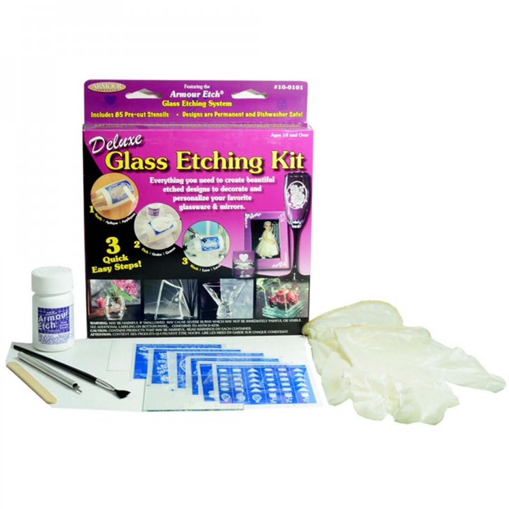 GLASS ETCH KIT DELUXE 93PC 