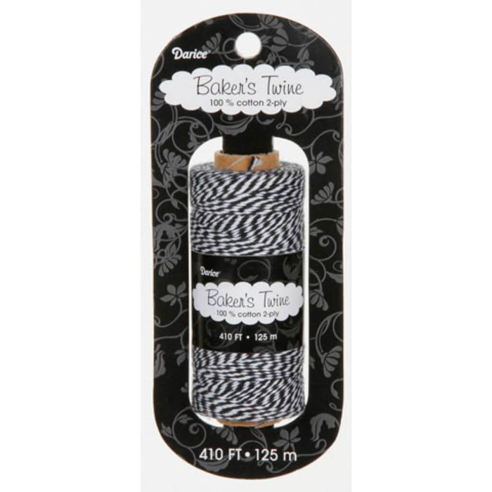 Baker's Twine Cotton Black & White 