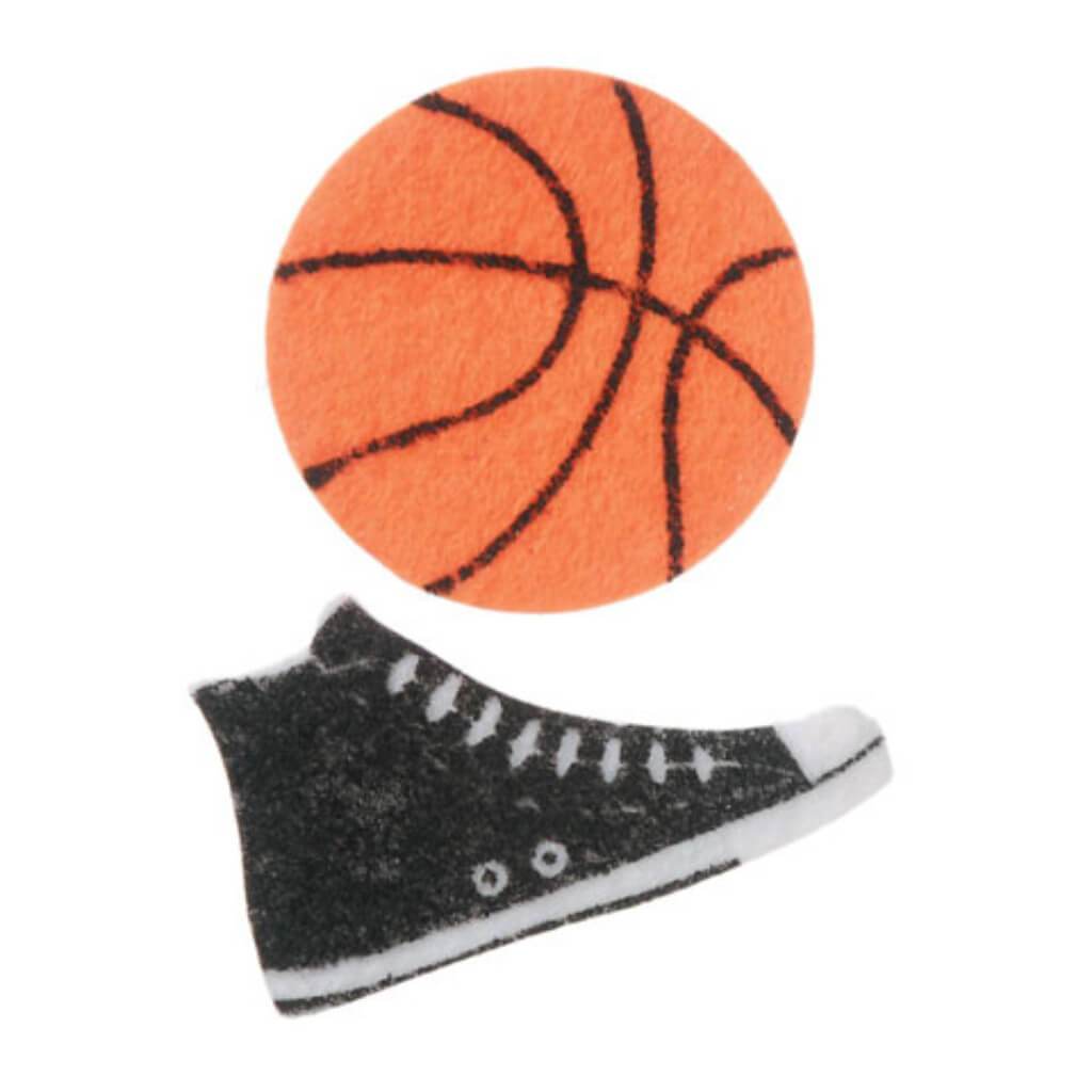 Felties Felt Stickers Basketball 52 pieces 