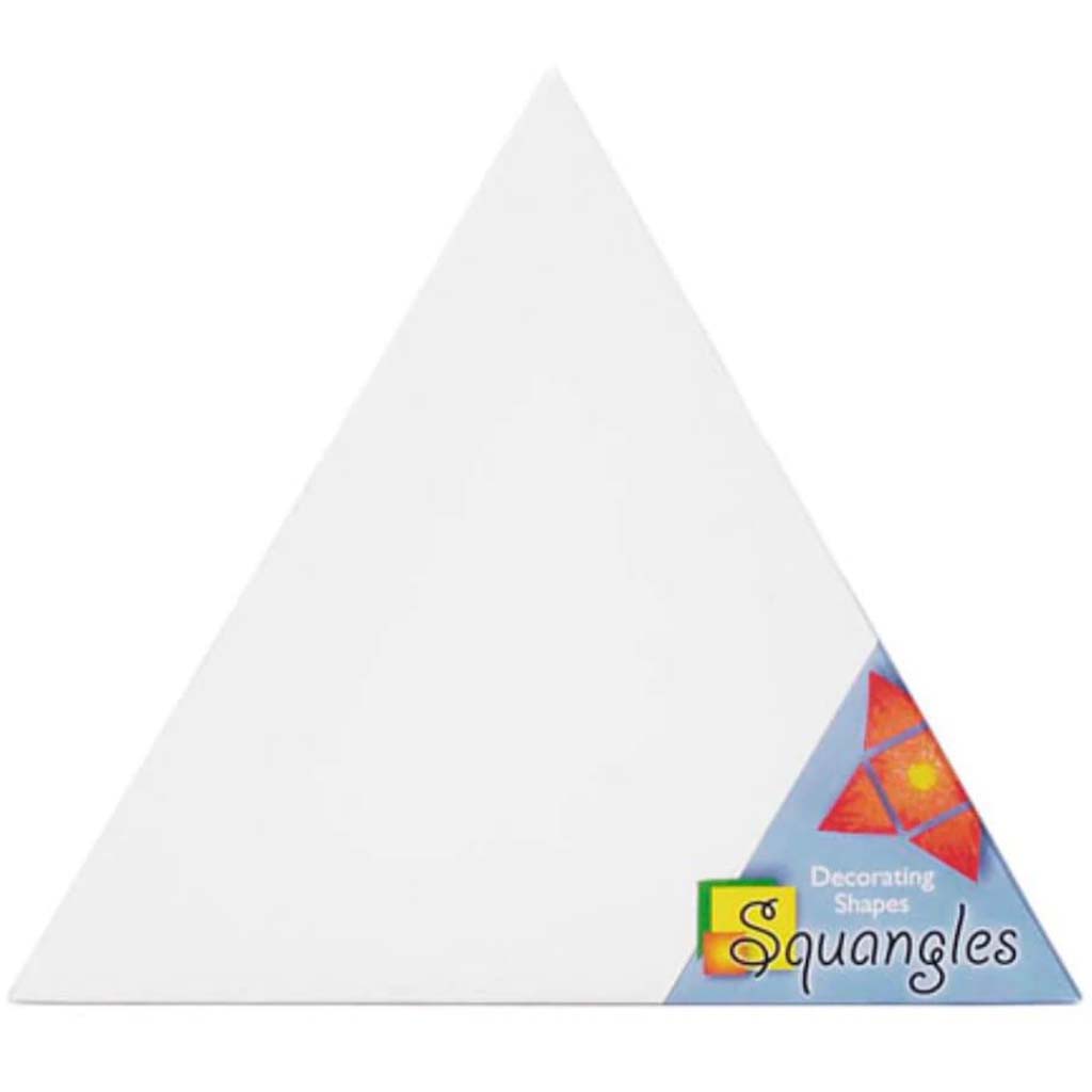 Squangles Decorating Shapes Triangle Canvas Panel 