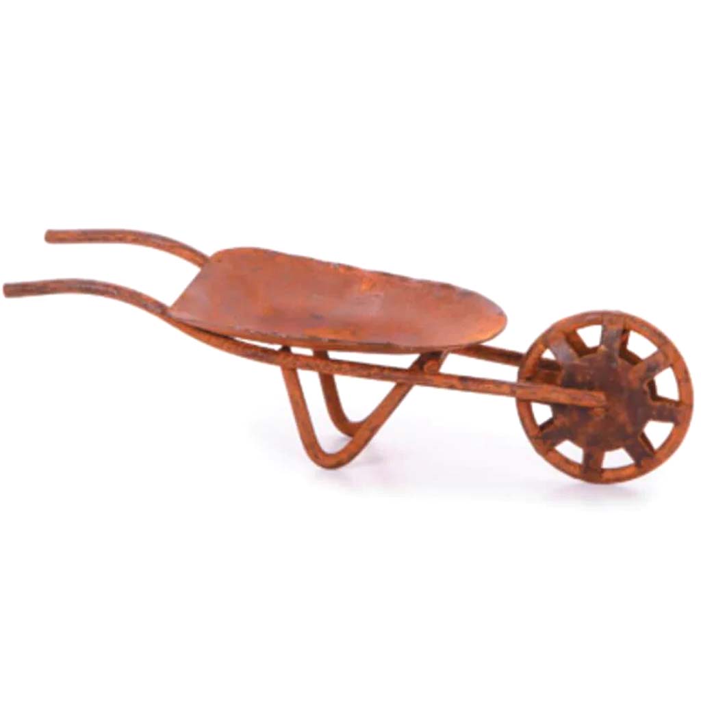 Wheel Barrow Rusty 