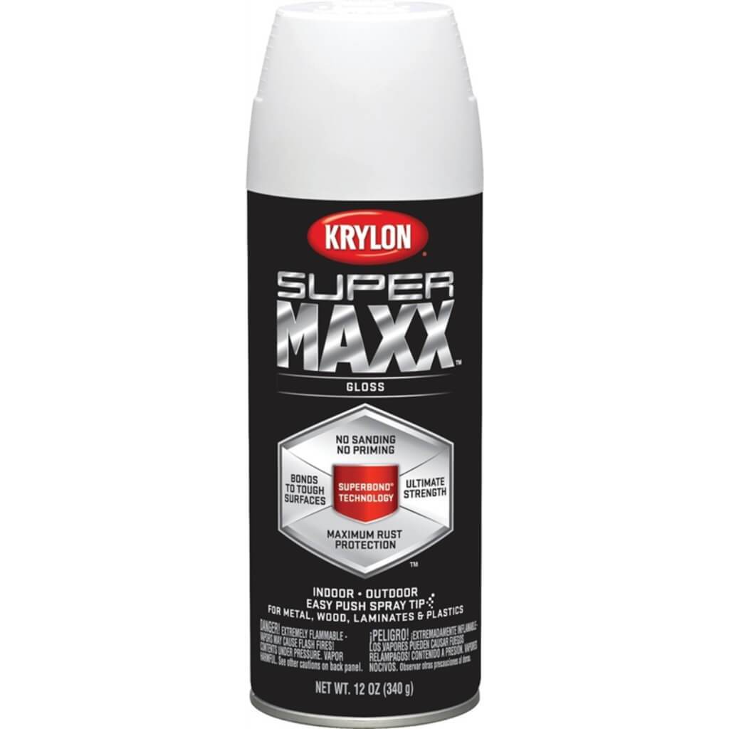 Spray Paint Krylon Supermaxx All in one Gloss 12oz
