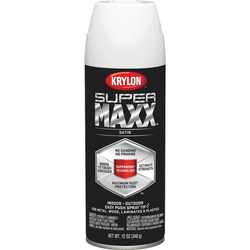 Spray Paint Krylon Supermaxx Satin 12oz