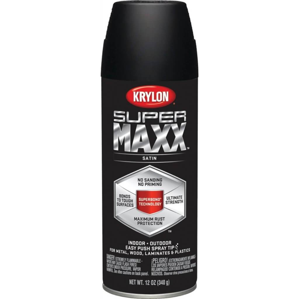 Spray Paint Krylon Supermaxx Satin 12oz
