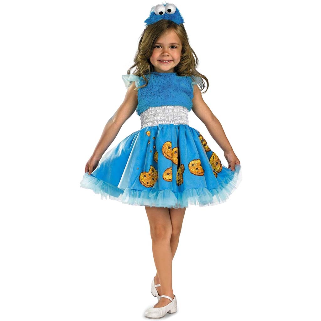 Frilly Cookie Monster (3T-4T) 