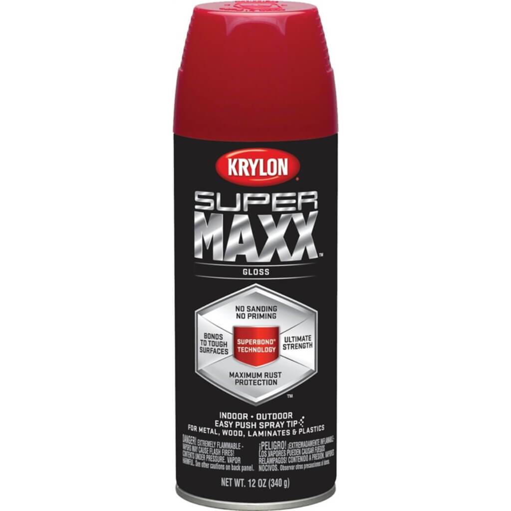 Spray Paint Krylon Supermaxx All in one Gloss 12oz