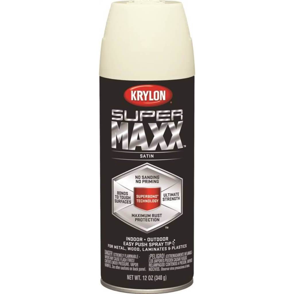 Spray Paint Krylon Supermaxx Satin 12oz