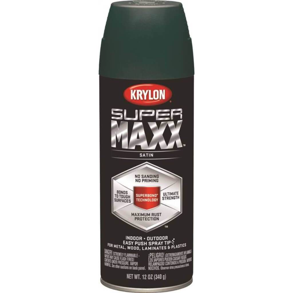 Spray Paint Krylon Supermaxx Satin 12oz