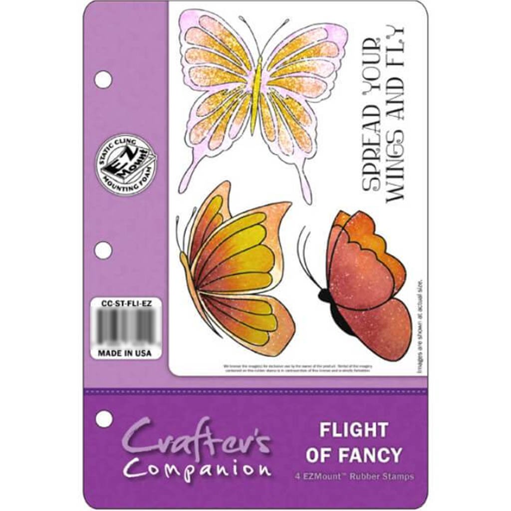 Crafters Comp Ezmount Stamp St Flights Of Fancy 