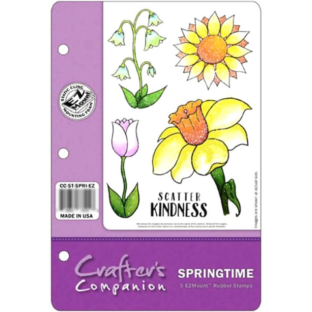 Crafters Comp Ezmount Stamp St Springtime 