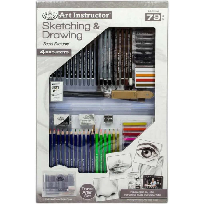 Sketching & Drawing Art Set 79pc 