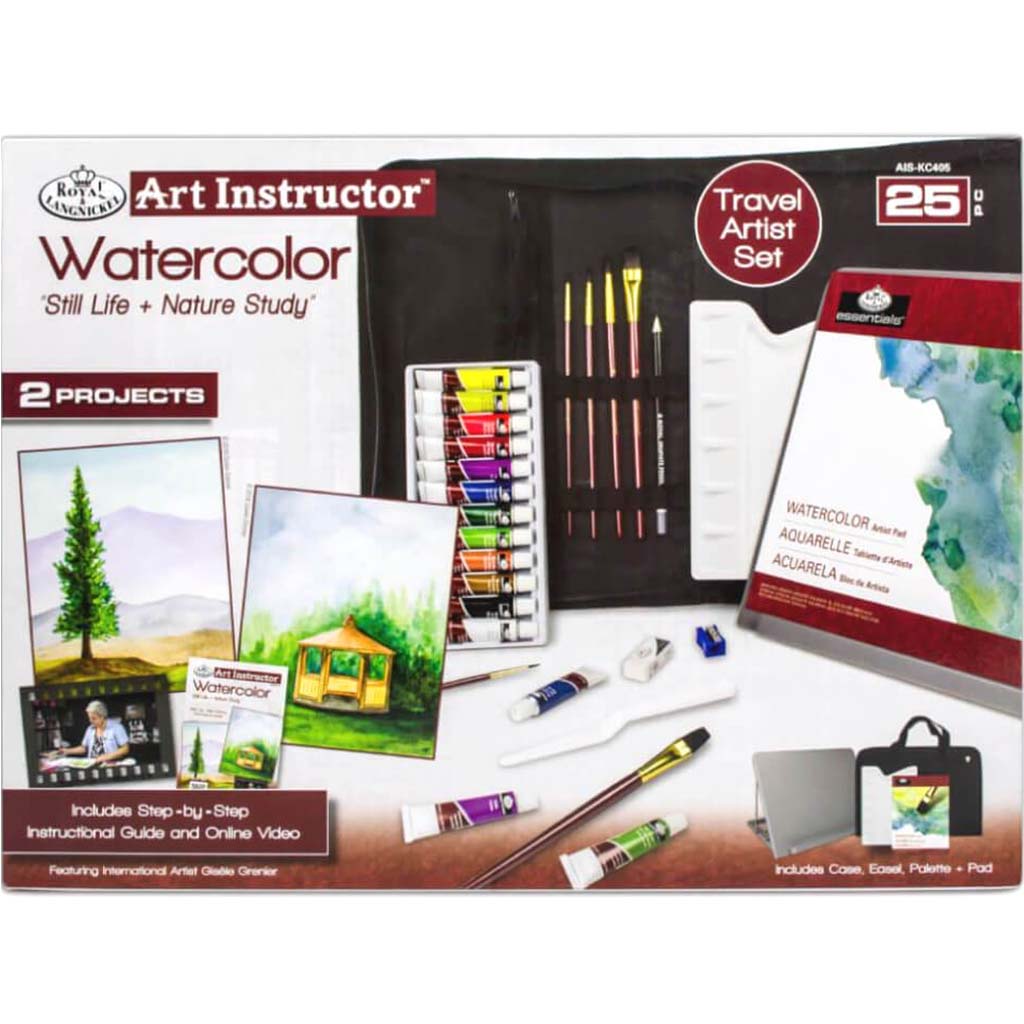 Watercolor Travel Art Set 25pc