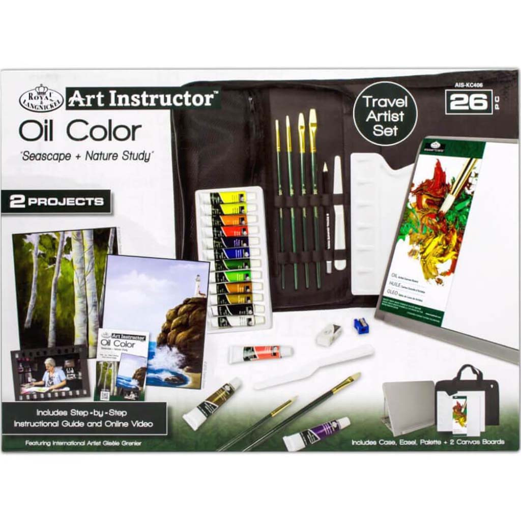 Oil Color Travel Art Set 26pc