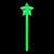 Glow Stick With Star 13in