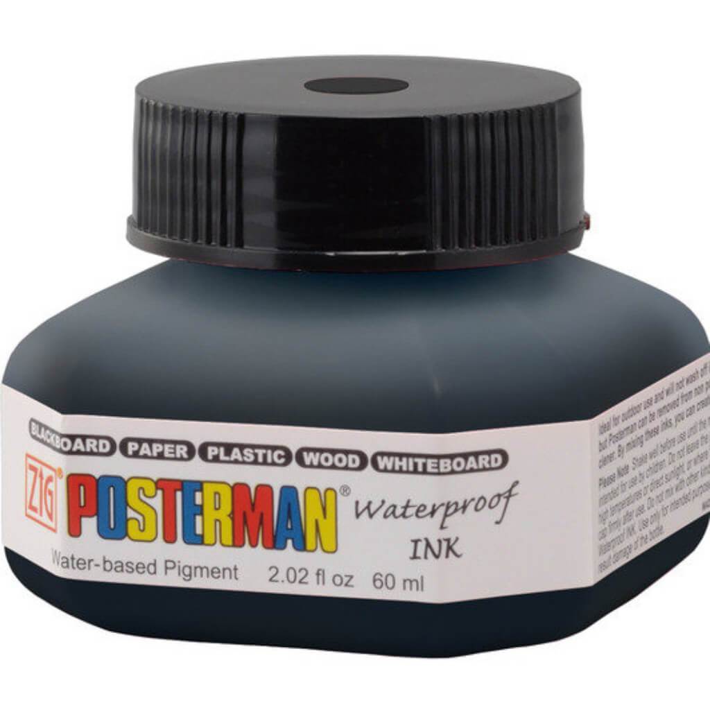 Zig Posterman Waterproof Ink 60ml