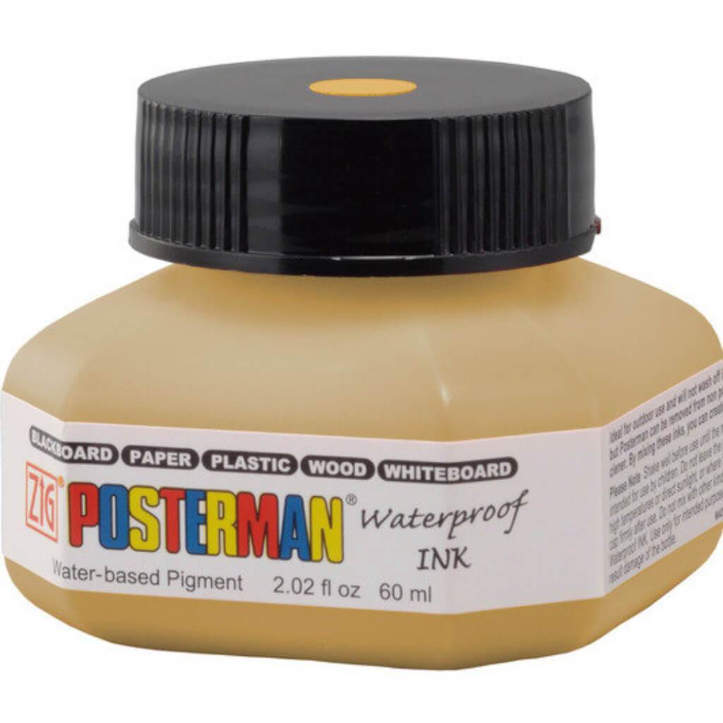 Zig Posterman Waterproof Ink 60ml