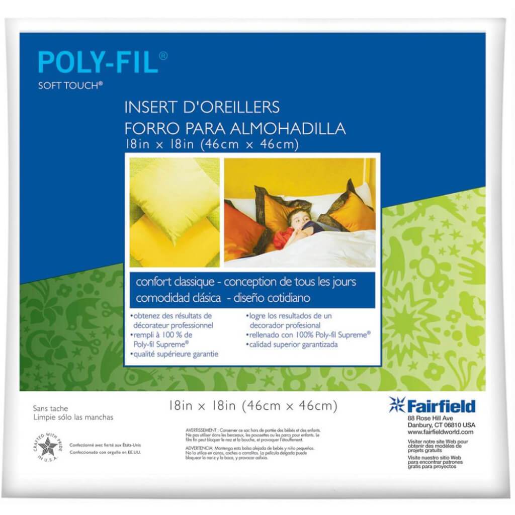 Fairfield Soft Touch Down-Like Pillowform 18in x 18in