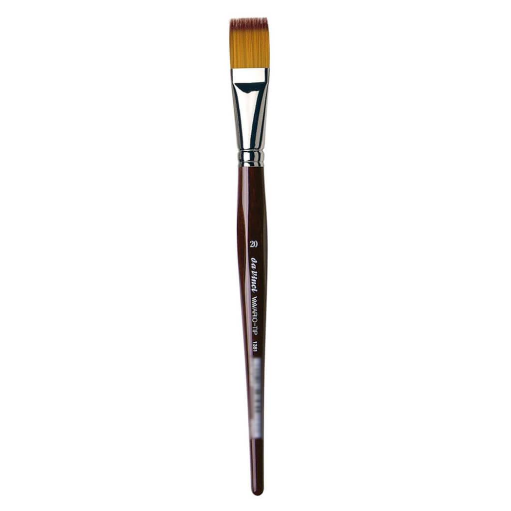 Da Vinci Vario Tip Synthetic Brush Short Handle Size 20