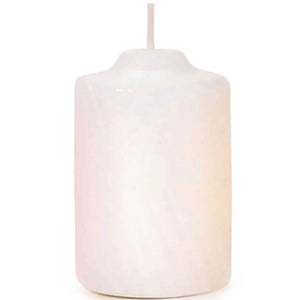 Votive Candle Jasmine Scented White 15 Hour 1.5 x 2 inches 
