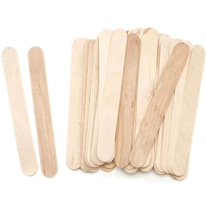 Jumbo Wood Craft Sticks Natural 45 pieces 