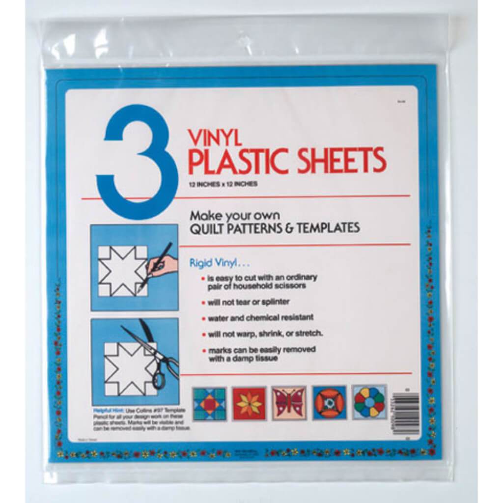 Template Sheets Plastic