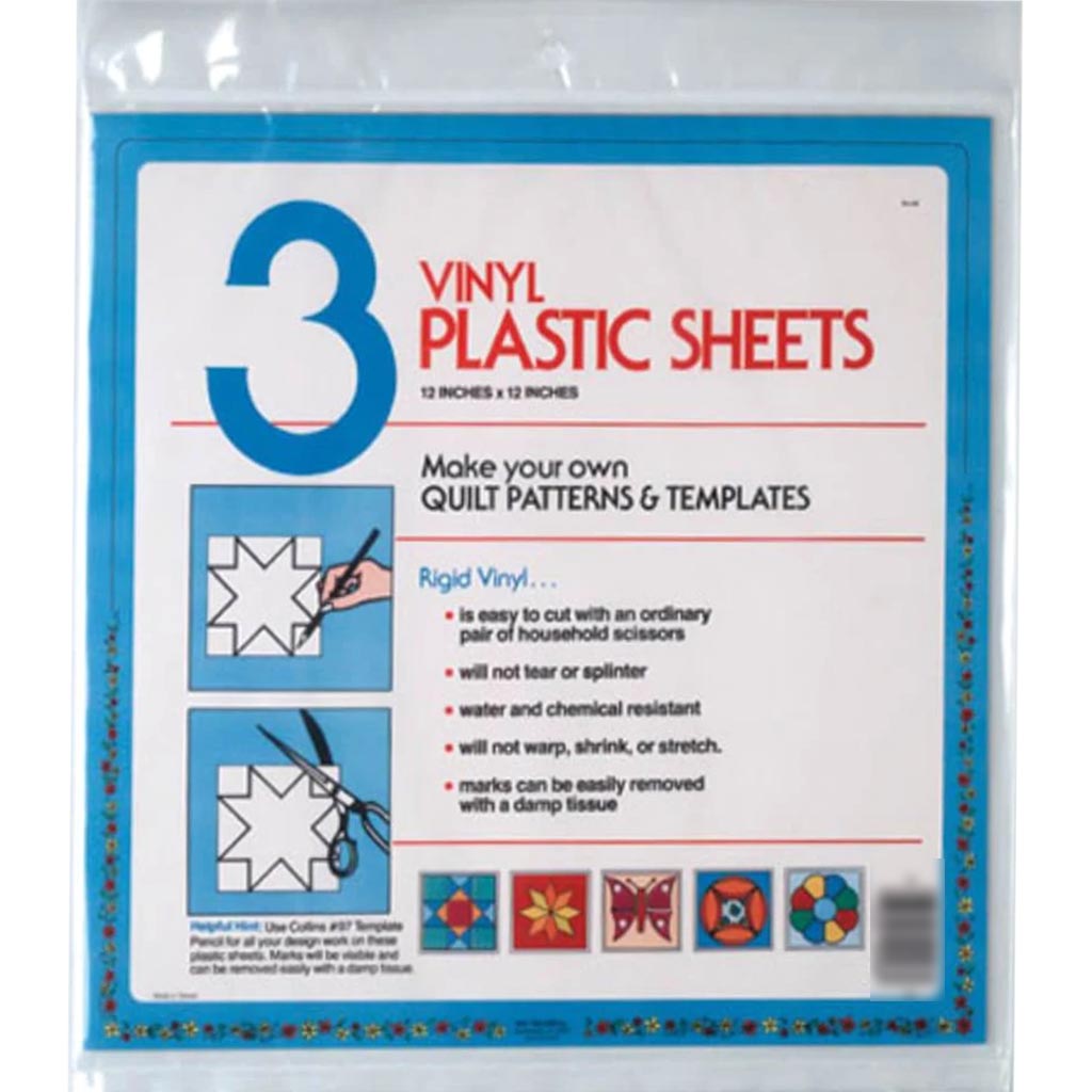 Template Sheets Plastic 