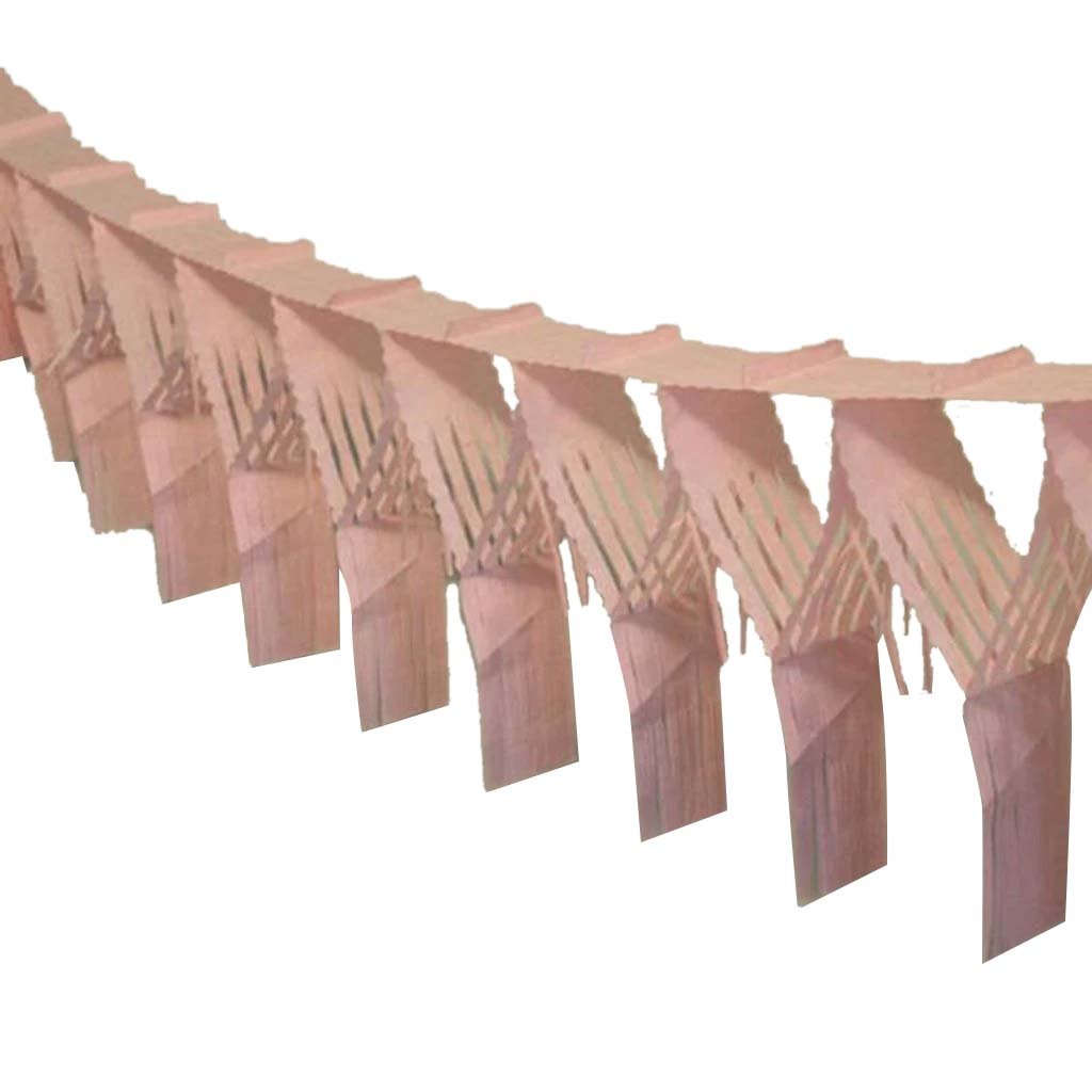 Pink Drop Fringe Garland 20in X 12in