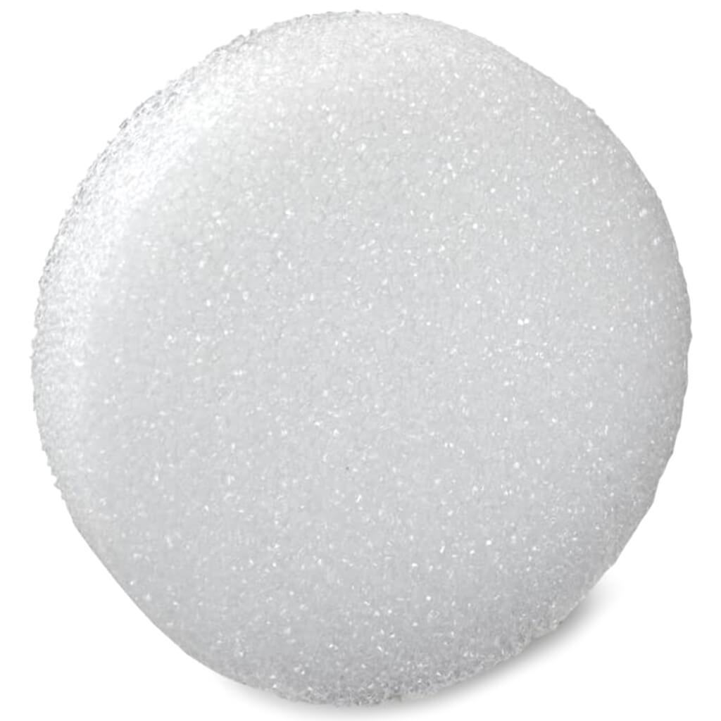 Styrofoam Disc 6in x 1in White