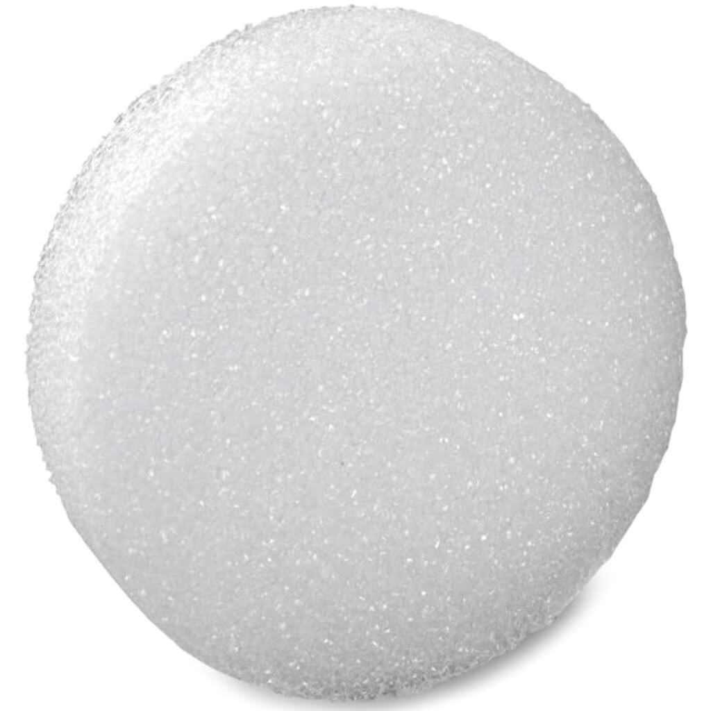 Styrofoam Disc 6x1-1/4in White