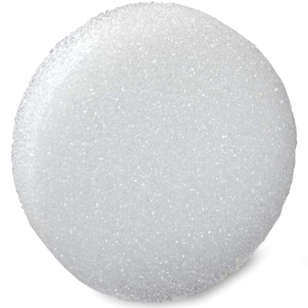 Styrofoam Disc 7-1/2X1-1/4in White