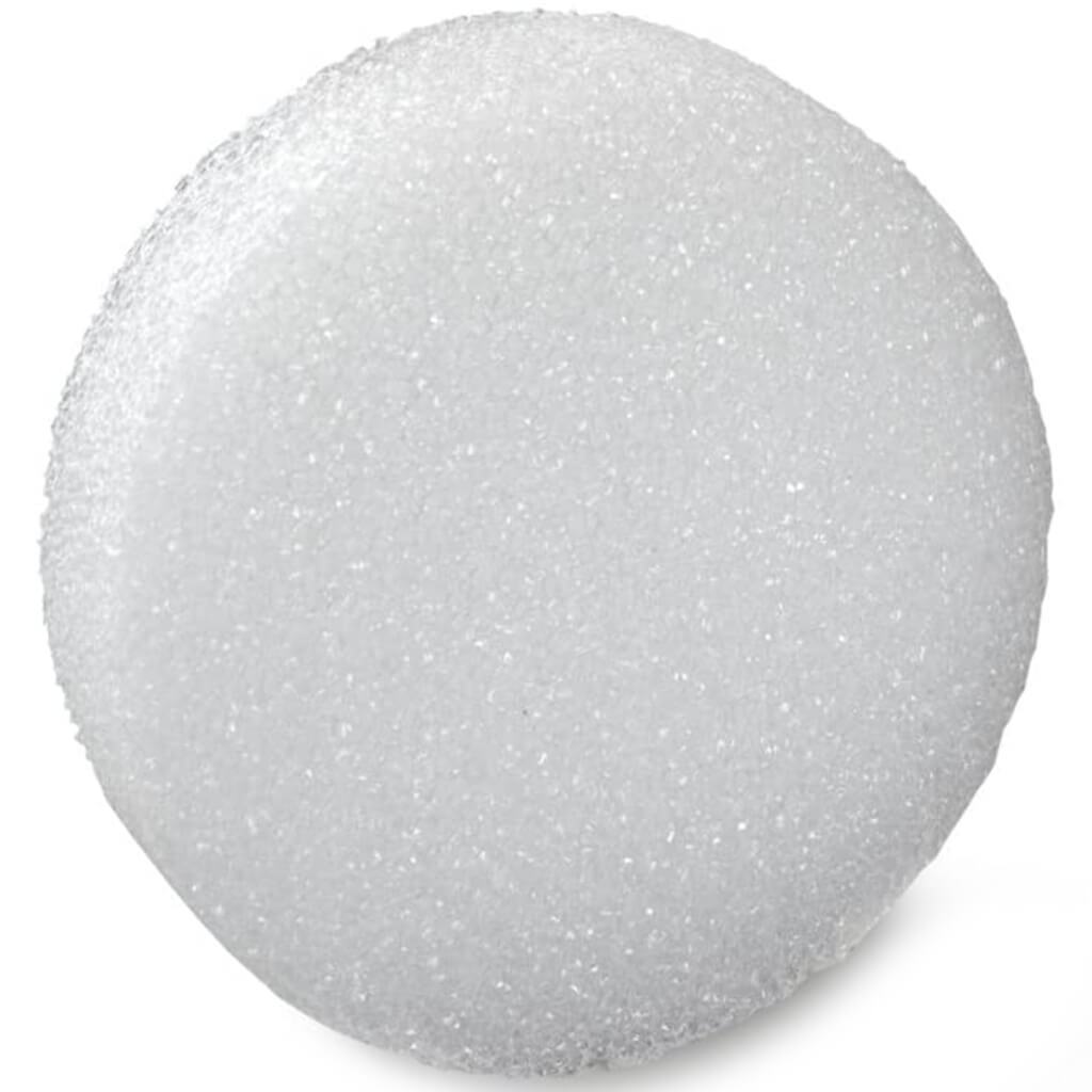 Styrofoam Disc 9x1-1/2in White