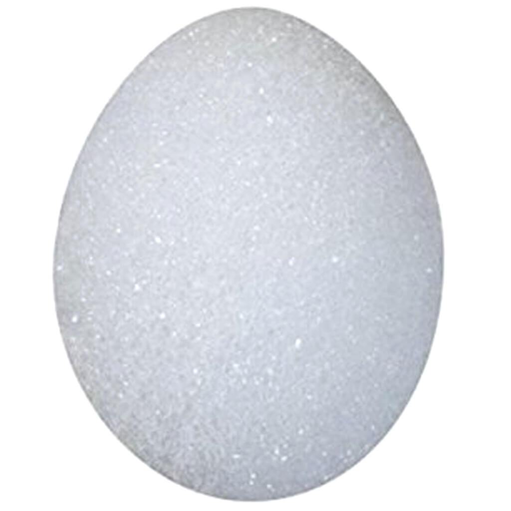 Styrofoam Eggs 4-7/8in White